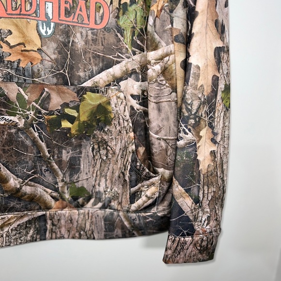 RED HEAD True Timber Forest Hunting Camo Hoodie Sweatshirt  (Mens Large) - Picture 3 of 9